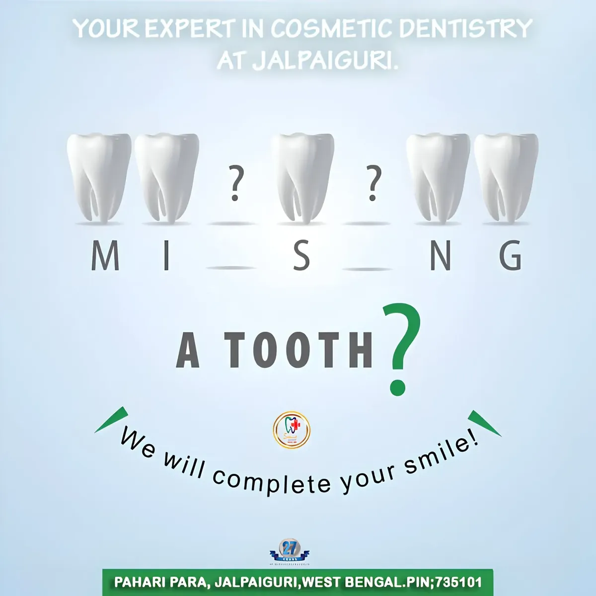 Braceless smile correction Jalpaiguri