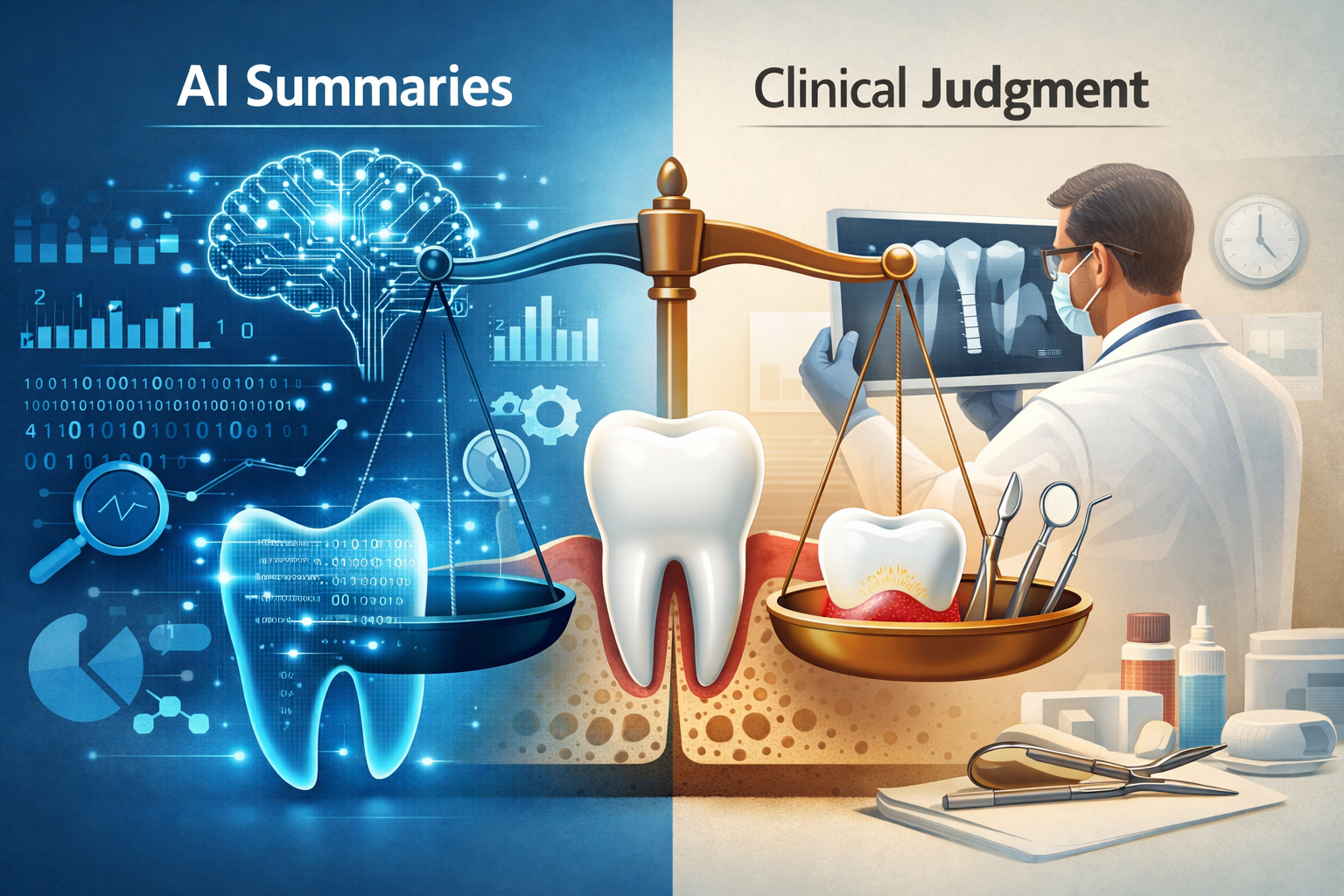 Google AI summaries versus clinical dental judgment — evidence based dentistry explained by Dr Sudip Roy